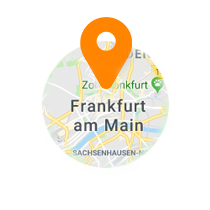 Ausschnitt der Map von Frankfurt